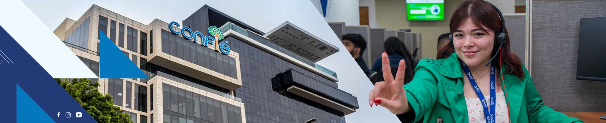 Company banner showing Visual Corporation branding