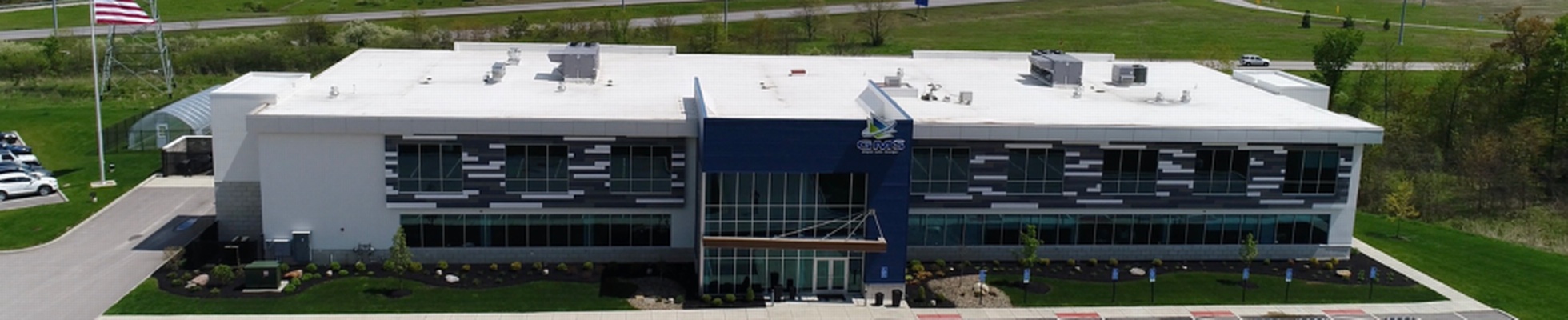 Company banner showing Visual Corporation branding