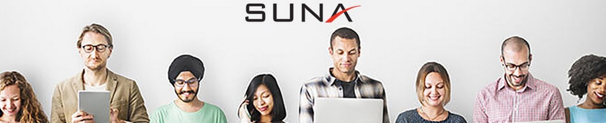 Company banner showing Visual Corporation branding
