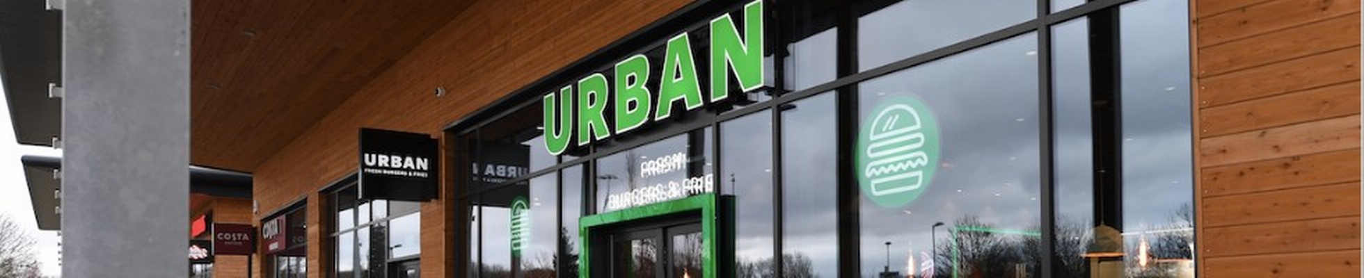Urban Fresh Burgers & Fries logo