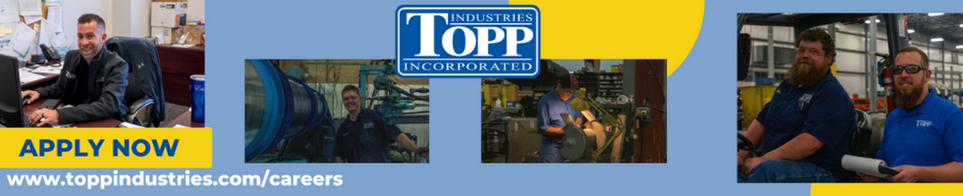 Company banner showing Visual Corporation branding