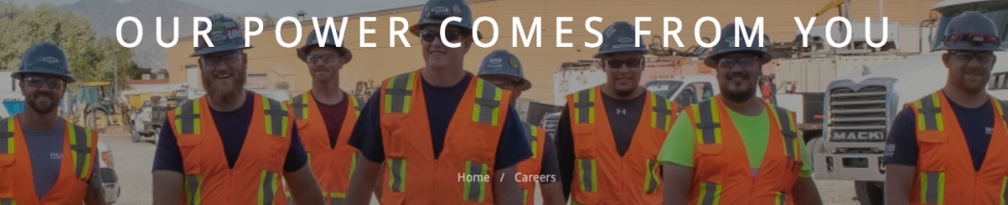 Company banner showing Visual Corporation branding