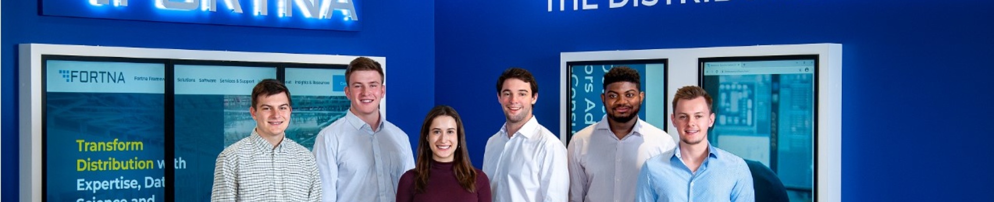 Company banner showing Visual Corporation branding