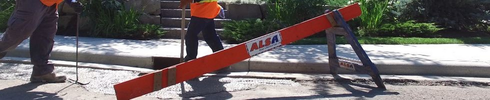 ALSA Road Construction logo