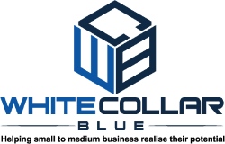 White Collar Blue logo
