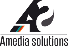 Amedia Solutions logo