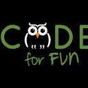 Code for fun company logo
