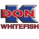 Don "K" Whitefish Chrysler Dodge Jeep Ram Chevrolet Subaru company logo