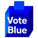 Vote Blue company logo