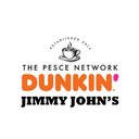 The Pesce Network/Dunkin company logo
