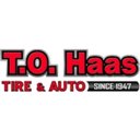 T.O. Haas Tire &amp; Auto company logo