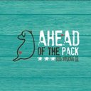 Ahead of the Pack Dog Walking Co. company logo