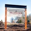 Ellingsen Construction company logo