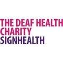 The Deaf Health Charity SignHealth company logo