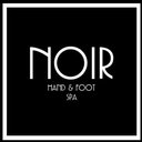 Noir hand and foot spa company logo
