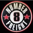 Number 8 Freight company logo