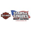 Stars and Stripes Harley Davidson company logo