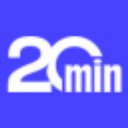 20 Minutes company logo