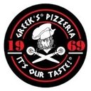 Greek's Pizzeria company logo