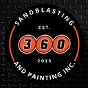 360 Sandblasting and Painting company logo