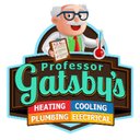 Professor Gatsby's Heating, Cooling and Plumbing company logo