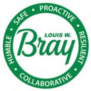 Louis W. Bray Construction company logo