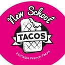 New school Tacos company logo