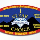One Clear Choice Garage Doors company logo
