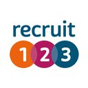Recruit123 company logo