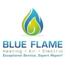 Blue Flame Heating, Air, Electric company logo