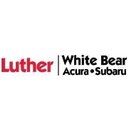 Luther White Bear Acura Subaru company logo