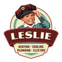 Leslie Heating, Cooling, Plumbing, & Electric company logo