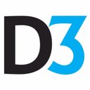 D3 company logo