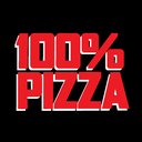 100% PIZZA company logo