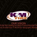 K&amp;M Tire company logo