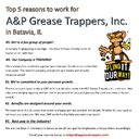 A&P Grease Trappers, Inc./ Ability Septic company logo