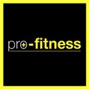 pro fitness discounter company logo