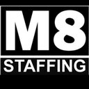 M8 Staffing company logo
