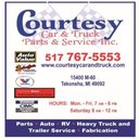 Courtesy Car & Truck, Parts & Service, Inc. company logo