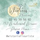 Wisteria Fleuriste company logo