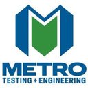 METRO Testing + Engineering company logo
