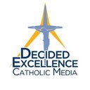 Decided Excellence Catholic Media company logo