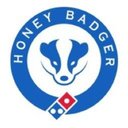 Domino's Team Honey Badger company logo
