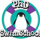 PhD Swim School company logo