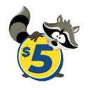 Raccoon Express $5 Carwash company logo