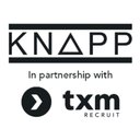 KNAPP in partnership with TXM company logo