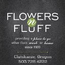 Flowers N Fluff company logo