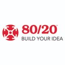80/20 company logo