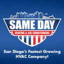 Same Day Heating & Air Conditioning company logo