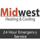 Midwest Heating and Cooling company logo